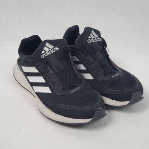 Adidas Boys Size 7 Black Athletic Shoes